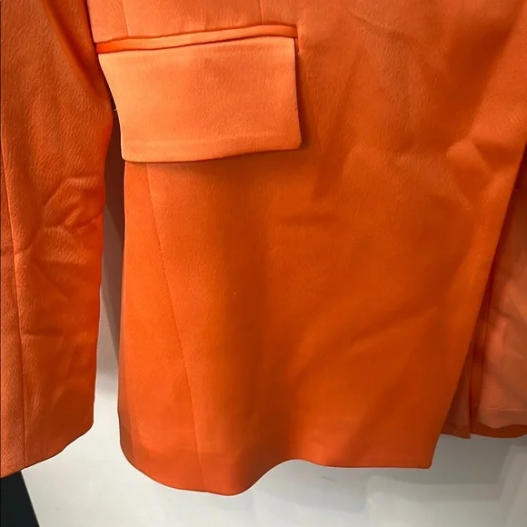 Veronica Beard Vibrant Orange Suit Jacket - Picture 6 of 12